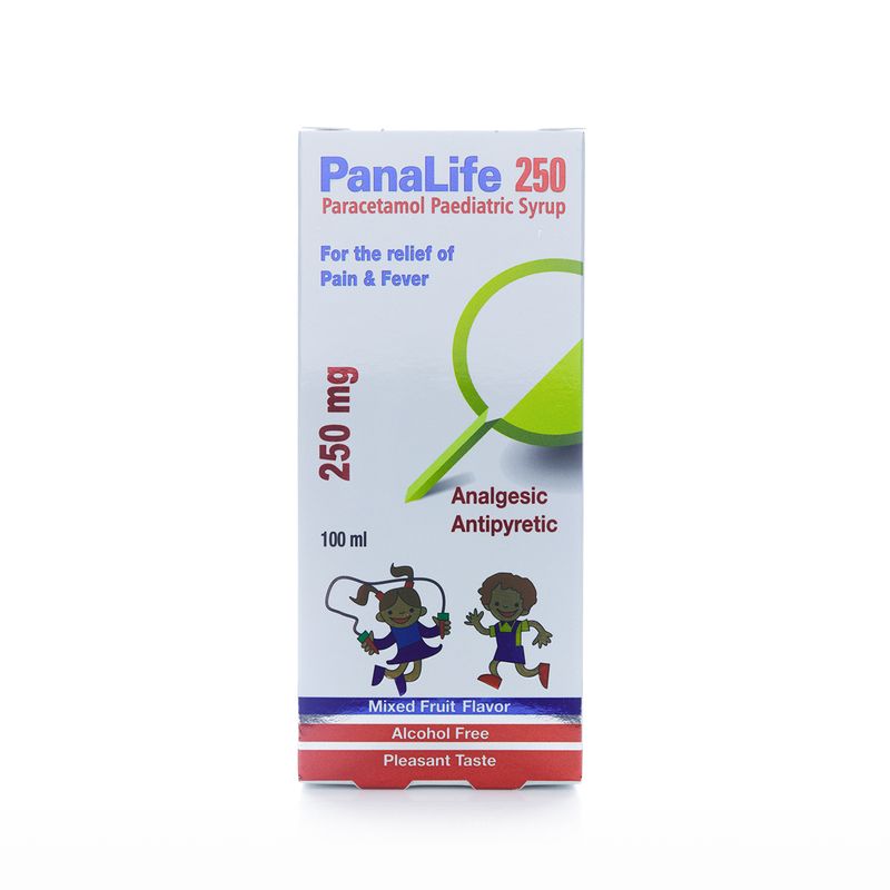 Panalife Panalife Paracetamol 250 mg/5 ml Syrup - 100 ml