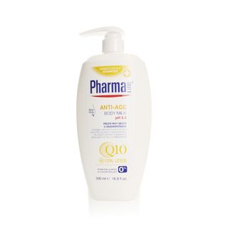 Pharmaline Anti-Age Body Milk with Q10, 10% Urea & Aloe Vera - 500 ml