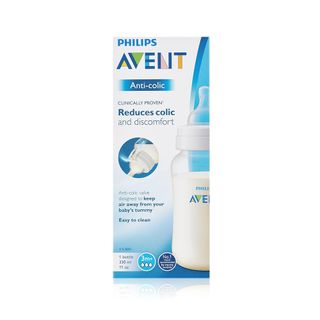 Philips Avent Anti-Colic Baby Bottle SCF816/61, 330 ml, 3m+ - 1 Bottle