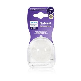 Philips Avent Natural Response Teats 3m+ SCY964/02 - 2 Teats