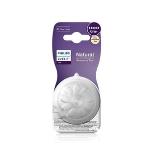 Philips Avent Natural Response Teats 6m+ SCY965/02 - 2 Teats