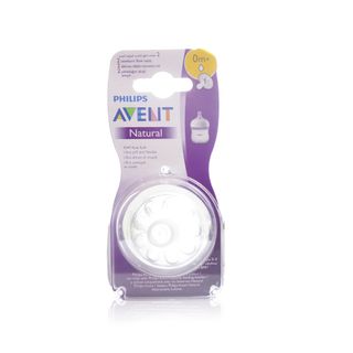 Philips Avent Natural Response Teats 0m+ SCY962/02 - 2 Teats