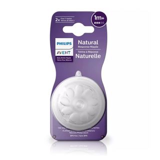 Philips Avent Natural Response Teats 1m+ SCY963/02 - 2 Teats