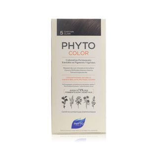 PHYTOCOLOR Permanent Hair Colour 5 Light Brown - 1 Kit
