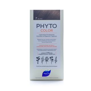 PHYTOCOLOR Permanent Hair Colour 7 Blonde - 1 Kit