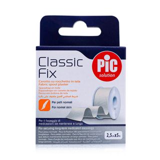 Pic Solution Classic Fix Fabric Spool Plaster - 2.5 cm × 5 m