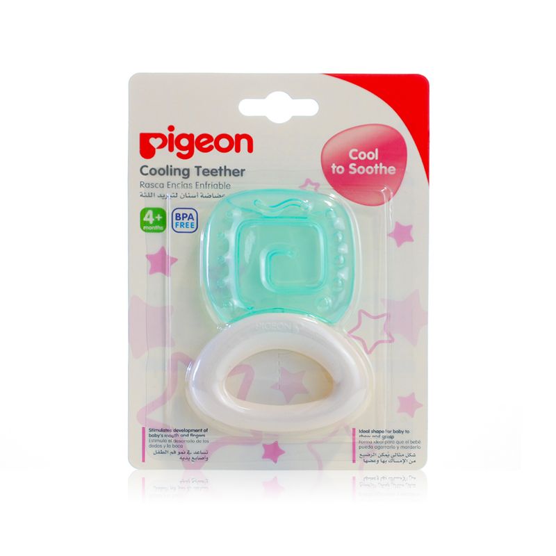 Pigeon Pigeon Cooling Teether Square, 4m+ - 1 Teether