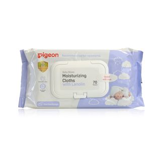 Pigeon Moisturizing Baby Wipes - 70 Wipes