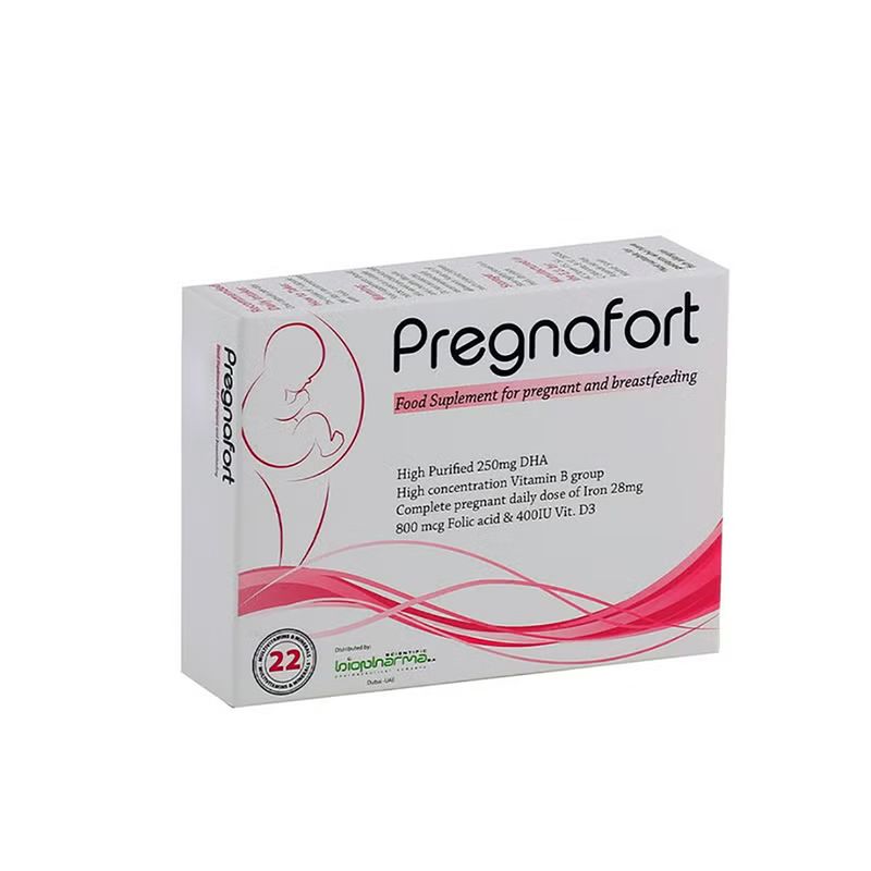 Biopharma Biopharma Pregnafort Prenatal + DHA - 30 Softgel Capsules
