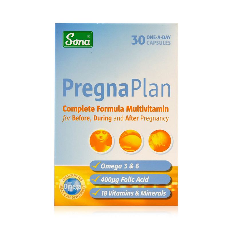 Sona PregnaPlan Sona PregnaPlan Complete - 30 Softgels