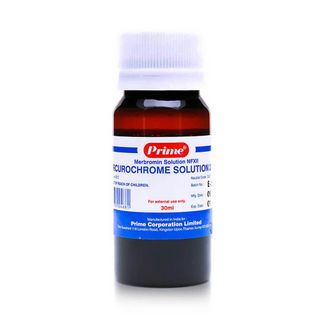 Prime Mercurochrome (Merbromin) Solution 2% - 30 ml