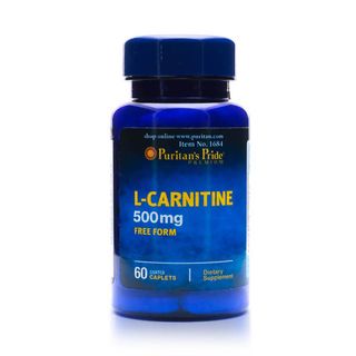 Puritan's Pride L-Carnitine 500 mg, 60 Caplets