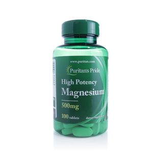 Puritan's Pride Magnesium 500 mg - 100 Tablets