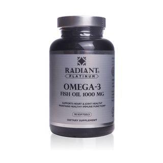 Radiant Platinum Omega-3 Fish Oil 1000 mg - 90 Softgels