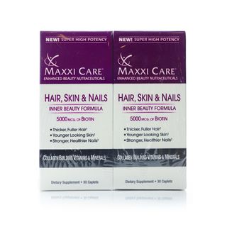 RejuviCare Hair, Skin & Nails with Biotin 5000 mcg - 30 Caplets