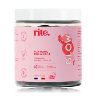 RITE Glow Hair, Skin & Nails Vegan Gummies - 60 Gummies