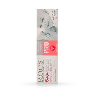 R.O.C.S. PRO Baby Mineral Protection Toothpaste 0-3 Years - 35 ml