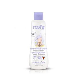 Roofa Spain Good Night Baby Lotion, Lavender & Chamomile - 200 ml