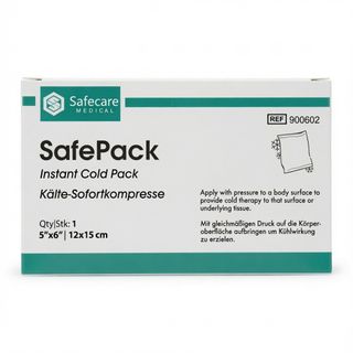 Bromed Safe Pack Instant Cold Pack - 12 x 15 cm, 1 Pack