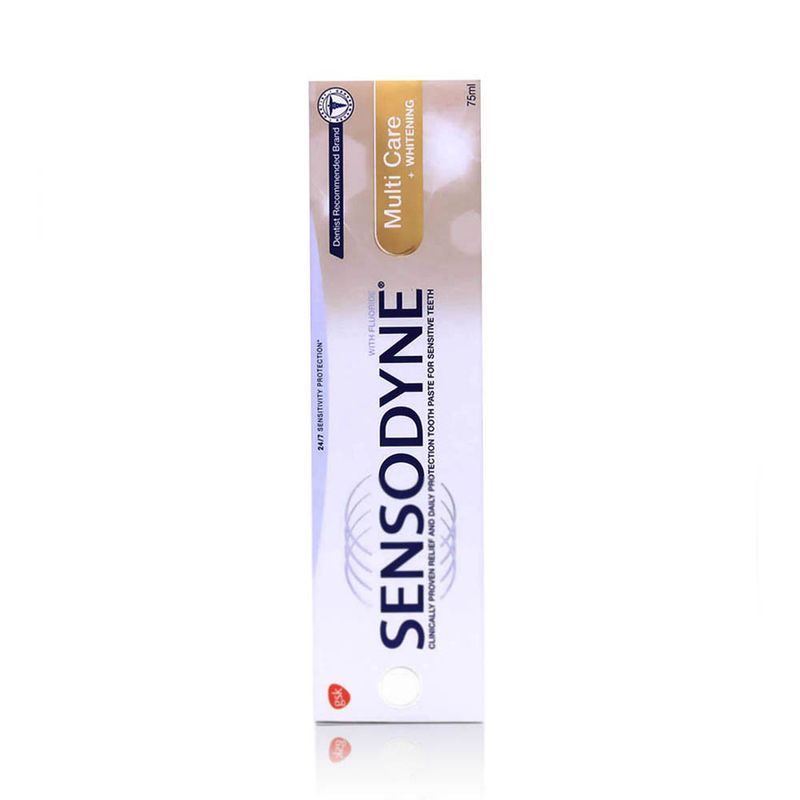 Sensodyne Multi Care + Whitening Toothpaste 75ml
