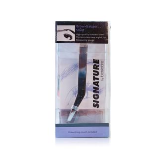 Basicare Signature Brow Tweezers with Pouch - 1 Piece
