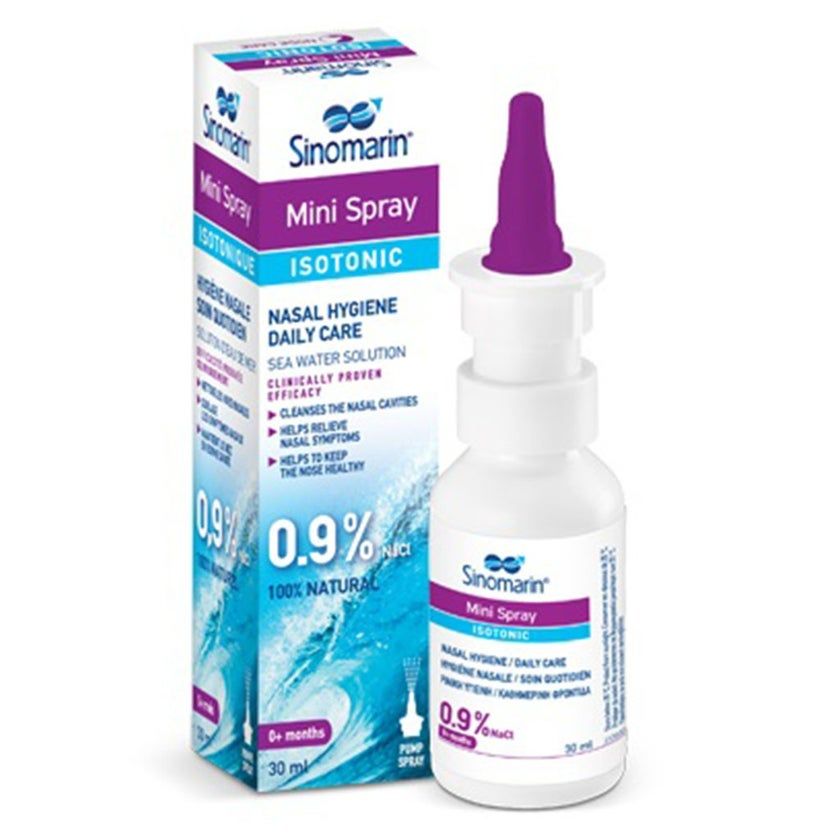 Mini Sprayed Sinomarin Isotonic Mini Nasal Spray 0.9% - 30 ml | 800 Pharmacy UAE