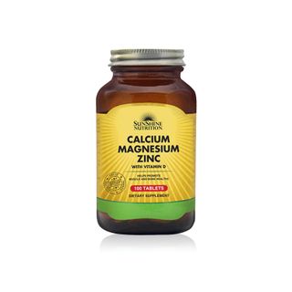 Sunshine Nutrition Calcium Magnesium Zinc with Vitamin D3 - 100 Tablets