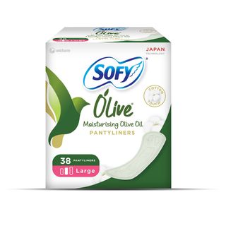 SOFY Olive Oil Large Pantyliners - 38 Liners