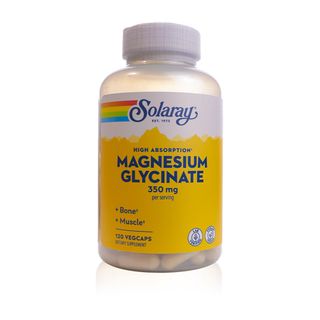 Solaray Magnesium Glycinate 350 mg - 120 VegCaps