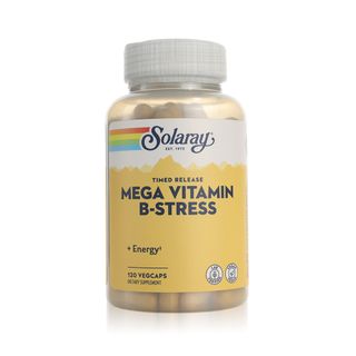 Solaray Mega Vitamin B-Stress - 120 Vegetarian Capsules