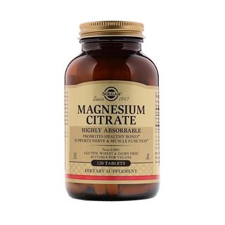 Solgar Magnesium Citrate 400 mg - 120 Tablets