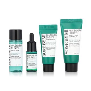 SOME BY MI AHA-BHA-PHA 30 Days Miracle AC SOS Skincare Kit - 4 Pieces