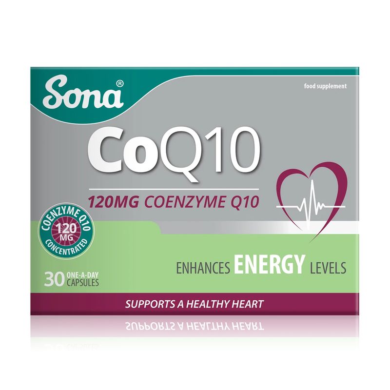 Sona Sona CoQ10 120 mg - 30 Capsules