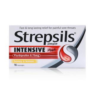 Strepsils Intensive Honey & Lemon Lozenges