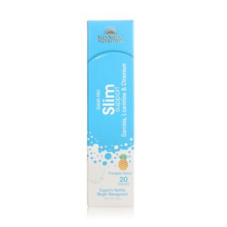 Sunshine Nutrition Slim Support Pineapple Effervescent Tablets - 20 Tablets