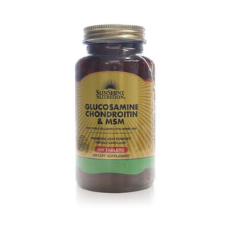 Sunshine Nutrition Glucosamine, Chondroitin & MSM - 100 Tablets