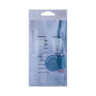 Basicare BC1104 Travel Bottles with Labels 80 ml - 2 Pieces