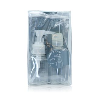 Basicare BC1201 Travel Bottles with Labels 60 ml + 80 ml - 2 Pieces