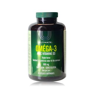 Ultimate Omega-3 900 mg with Vitamins D3 - 65 Softgels