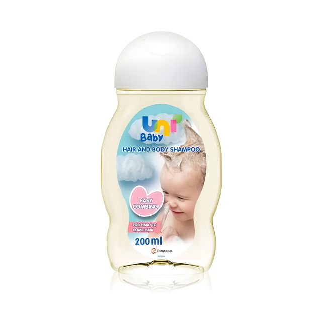 Uni Baby Easy-Combing Hair & Body Shampoo - 200 ml | 800 Pharmacy UAE