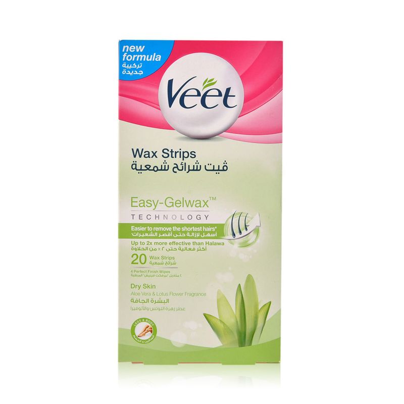 Veet Veet Cold Wax Strips for Dry Skin - 20 Strips
