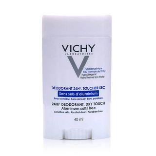 Vichy 24H Dry-Touch Deodorant Stick for Sensitive Skin, 40 mL