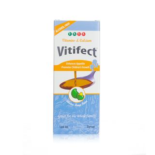 Vitifect Multivitamin and Calcium Syrup - 120 ml