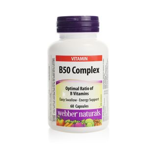 Webber Naturals B50 Complex 50 mg - 60 Capsules