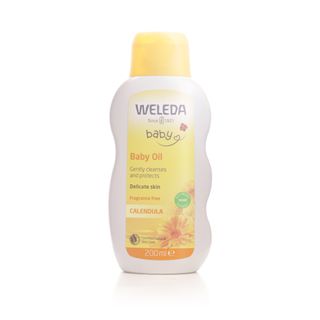 Weleda Baby Calendula Fragrance-Free Nourishing Baby Oil, 200 mL